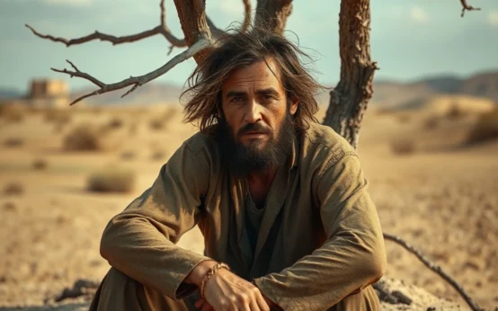 história de Elias desânimo